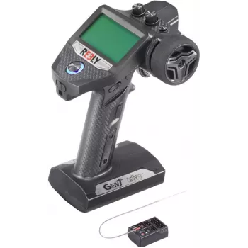 Reely Gen7 7 kanalų 2.4GHz pistoletinio tipo RC siųstuvas su imtuvu RE-7835040