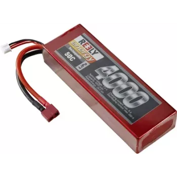Reely LiPo baterijos paketas 7,4 V 4000 mAh 2S 50C Hardcase T-Plug (RE-7856793)
