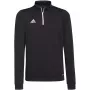 adidas Entrada 22 treniruočių megztinis vaikams, juodas H57547 164cm