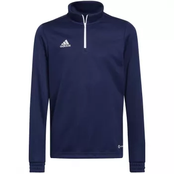 adidas Entrada 22 treniruočių megztinis vaikams, tamsiai mėlynas, 128 dydis, H57484
