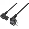 Sygonix SY-5243884 maitinimo kabelis Schuko į IEC C13 5 m juodas