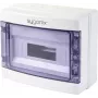 Sygonix SY-5491854 maža paviršinio montavimo skirstomoji dėžė, 12 modulių, 1 eilė, balta