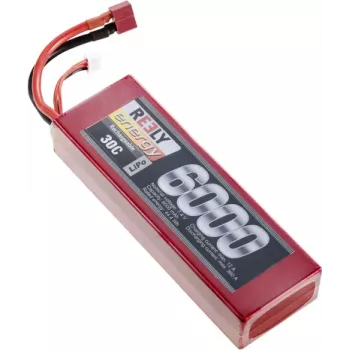 Reely LiPo akumuliatorius 7,4 V 6000 mAh 2S 30C Hardcase T-Plug RE-7855155