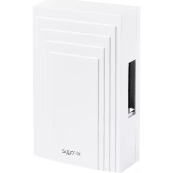 Sygonix SY-5491840 laidinis gongas 8-12V AC/DC 85dB baltas