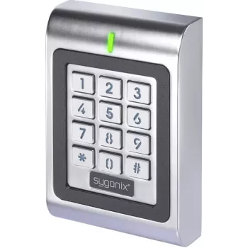 Sygonix kodinė klaviatūra SY-6879940 RFID 12/18V DC IP66, skirta montuoti ant paviršiaus, juoda (SY-6879940)