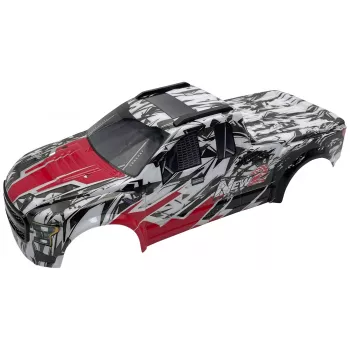 Reely RE-8378448 Atsarginis kėbulas New 2 Brushless 1:10 RC buggy, permatomas polikarbonatas
