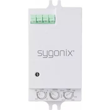 Sygonix SY-6879924 lubų/sienos PIR judesio ir buvimo detektorius, 180°/360°, relė, baltas