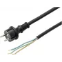 Sygonix SY-6029108 maitinimo kabelis Schuko į IEC C13 3 m juodas