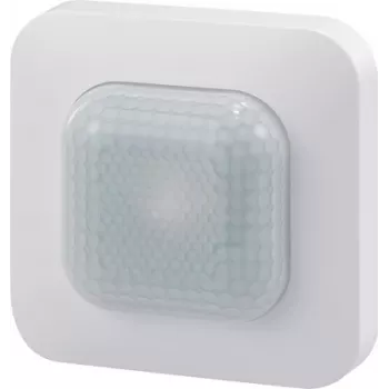 Sygonix SY-5836538 lubinis PIR judesio jutiklis 360° su reline išvestimi, baltas