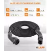LAPP MOBILITY savaime susivyniojantis Type 2 EV įkrovimo kabelis, 22 kW, 3 m, juodas (75749)