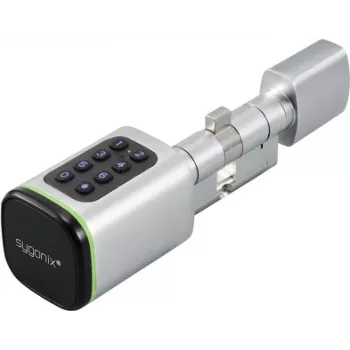 Sygonix SY-6121660 Bluetooth išmanusis spynos cilindras Class C su apšviestu klaviatūra