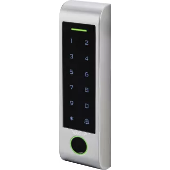 Sygonix SY-6121662 pirštų atspaudų RFID prieigos kontrolės sistema IP66, liečiamasis ekranas, 12-18V DC