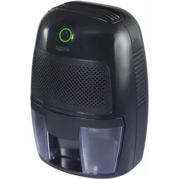Sygonix SY-4749404 Peltier kondensacinis drėgmės surinkėjas 250 ml/parą patalpoms iki 20 m², 500 ml bakas, juodas