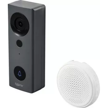 Sygonix IP vaizdo durų domofonas WLAN belaidis pilkas baltas (SY-6721068)
