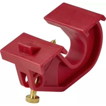 Sygonix SY-6872536 grandinės pertraukiklio blokavimo įtaisas, raudonas, 54 mm