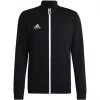 adidas Entrada 22 marškinėliai su užtrauktuku juodi HB0573 L