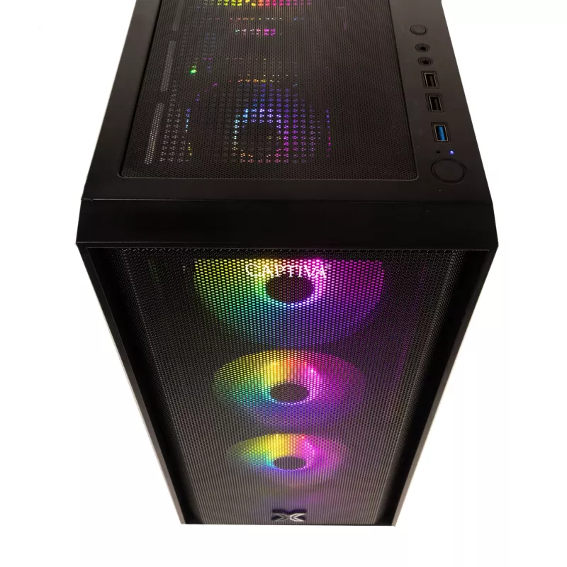 Captiva Business/Office R10-3544 stalinis kompiuteris - AMD Ryzen 5 3400G, 8GB DDR4, 500GB SSD, Radeon Vega 11, Wi-Fi, Windows 11 Home