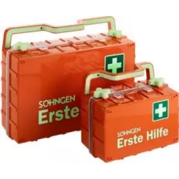 SÖHNGEN Erste Hilfe Koffer DYNAMIC GLOW L 3001400 DIN 13169 pirmosios pagalbos krepšys
