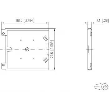 METZ BTR 130861-MSK-E Šviesolaidžių sujungimo kasetės plėtimo rinkinys moduliniam AP korpusui