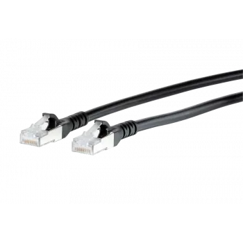 METZ BTR NETCOM 1308451500-E 1,5 m Cat6a S/FTP (S-STP) juodas tinklo kabelis