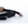 Cordial 14857 3,5 mm jack – 2 RCA audio Y-adapterio kabelis, 5 m, juodas