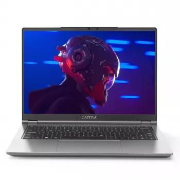 Captiva Business/Office R10-1352GE 14 colių nešiojamas kompiuteris - AMD Ryzen 7 255, 32GB RAM, 2TB SSD, AMD Radeon 780M, be OS