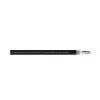 Cordial 15545 CAT 5e S/UTP RJ45 tinklo kabelis, 0,5 m, juodas, PUR apvalkalu