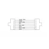 Cordial 15579 CAT 7a S/FTP tinklo kabelis, RJ45, 3 m, juodas, PUR apvalkalas