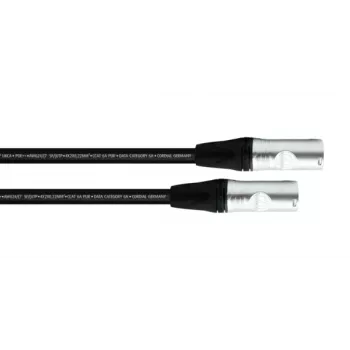 Cordial 15622 CAT 6a SF/UTP tinklo kabelis 5m juodas PUR