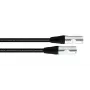 Cordial 15622 CAT 6a SF/UTP tinklo kabelis 5m juodas PUR