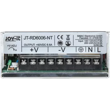JOY-IT RD6006 NT - Uždaras perjungiamasis maitinimo šaltinis 400W 60V 6,6A jt-rd6006-nt