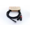 Cordial EY 1.5 WRMM XLR Y-adapterio kabelis 3,5mm TRS į 2x XLR male 1,5m juodas 14874