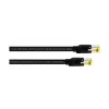 Cordial 15537 CAT 5e S/UTP komutacinis kabelis, RJ45, 3 m, juodas PUR apvalkalas