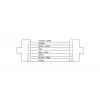 Cordial 15563 CAT 5e S/UTP tinklo kabelis, RJ45, 20 m, juodas, PUR apvalkalas