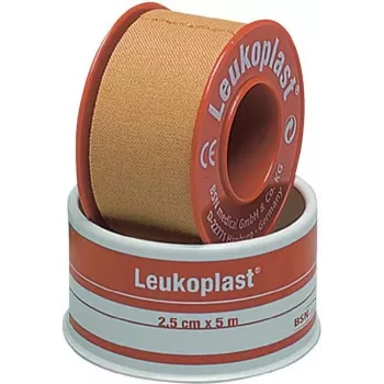 SÖHNGEN Leukoplast lipnus pleistras ritinėlis 2,5 cm x 5 m baltas 1009202