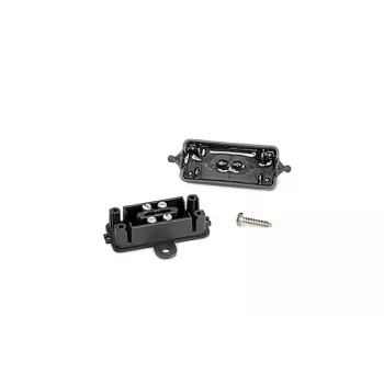 HellermannTyton 435-01650 HelaCon Easy 5 polių jungtis, juoda, 0,5-2,5mm², 24A, 450V, be halogenų