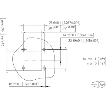 METZ CONNECT 1309413003-E tvirtinimo rinkinys C6Amodul RJ45 Keystone moduliams