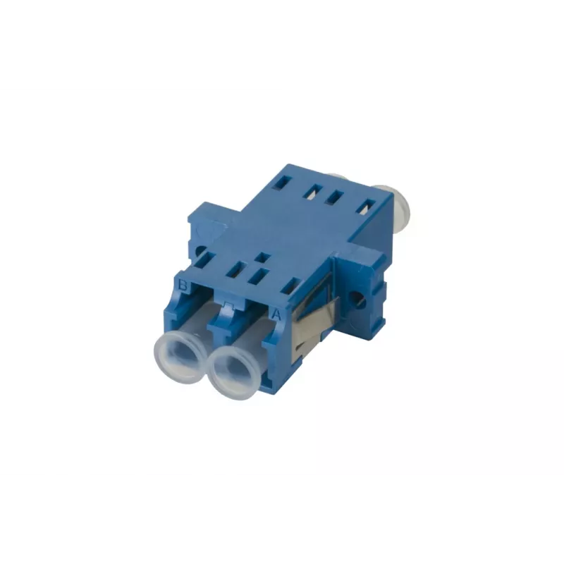 METZ CONNECT 15090074-I LC Duplex į SC Simplex hibridinis optinio pluošto adapteris, vienmodis OS2, mėlynas