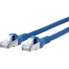 METZ BTR NETCOM CAT 6A S/FTP RJ45 tinklo patch kabelis, 7 m, mėlynas, su apsauga nuo užkabinimo 1308457044-E