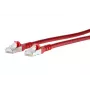 METZ BTR Cat.6 S/FTP tinklo kabelis, 7 m, raudonas, LSZH, RJ45 1308457066-E