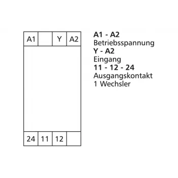 METZ CONNECT KRS-E08 3 24 V AC/DC sąsajos relės modulis, 1 perjungiamasis kontaktas, 8 A, DIN bėgelis 110673