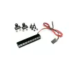 Absima 2320140 LED šviesos juosta 55mm 5-7,4V aliuminis RC modeliams
