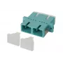 METZ BTR 150900BA-I OpDAT SC-D MM OM3 fosforo bronzos aqua dvigubas jungtis