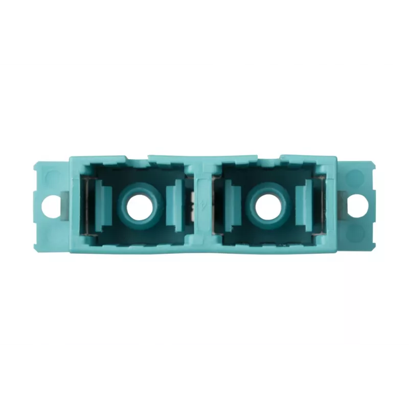 METZ BTR 150900BA-I OpDAT SC-D MM OM3 fosforo bronzos aqua dvigubas jungtis