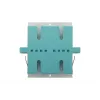 METZ BTR 150900BA-I OpDAT SC-D MM OM3 fosforo bronzos aqua dvigubas jungtis
