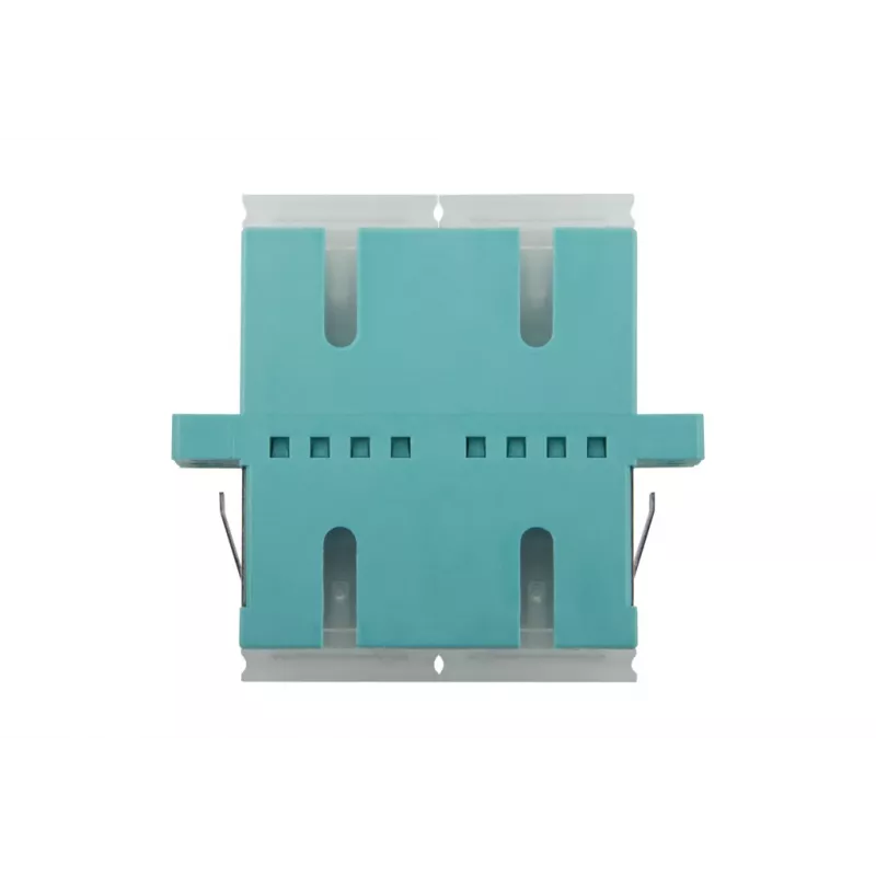 METZ BTR 150900BA-I OpDAT SC-D MM OM3 fosforo bronzos aqua dvigubas jungtis