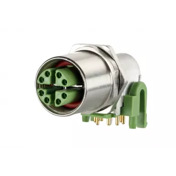 METZ Connect MMT471A315 8 polių PCB gnybtų blokas, 3,5 mm žingsnis, varžtinė jungtis, žalias
