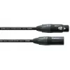 Cordial CPM 3 FM XLR mikrofono kabelis 3m juodas 11037