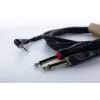 Cordial 14869 Audio Y-Adapter Cable 3,5mm Stereo Jack į 2x 6,3mm Mono Jack 5m Juodas