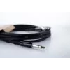 Cordial 14817 garso kabelis 6,3 mm TRS į 6,3 mm TRS 3 m juodas PVC vytos poros